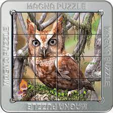 Optillusion Owls 3D Magna Puzzle 8+ by Cheatwell Games