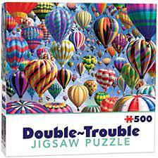 Balloons Double-Trouble 500 Piece Puzzle By Cheatwell Games