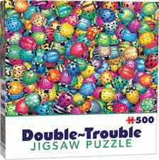 Beatlemania Double-Trouble 500 Piece Puzzle
