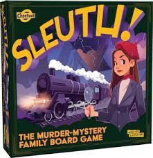 Sleuth The Murder Mystery Family Board Game 10+