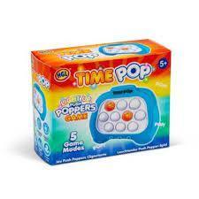 Light Up Push Time Popper Game in Blue By HGL 5+