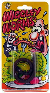 Wiggley Worms Classic Joke Gag