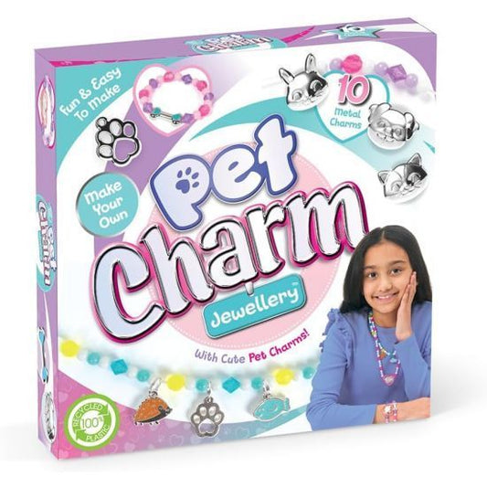 Make your Own Pet Charm Jewellery Kit Craft Box 4+