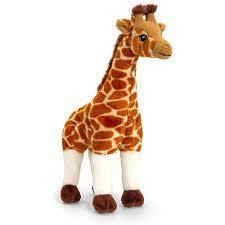 30cm Keeleco Giraffe Soft Toy By Keel Toys 0+