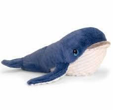 25cm Keel Eco Whale by Keel Toys SE6178