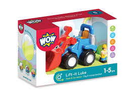 WOW Toys Lift it Luke Tractor 01026 12m to 5y