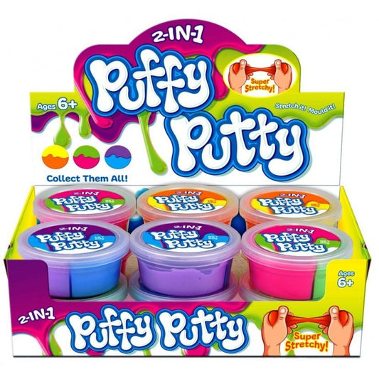 2-in-1 Fluffy Putty Childrens Stress Fidget Toy 6+