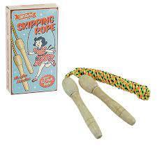 Traditional Wooden Skipping Rope 6ft Long 3+