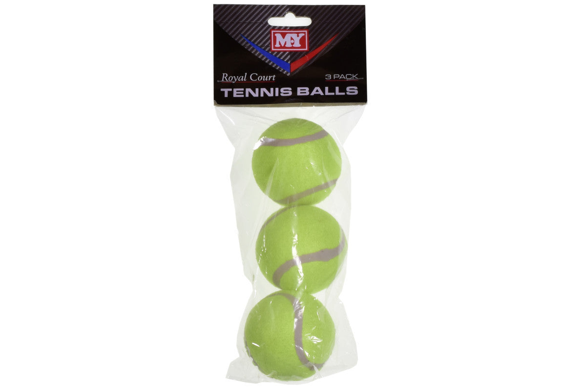 3 Pack of Basic Tennis Balls