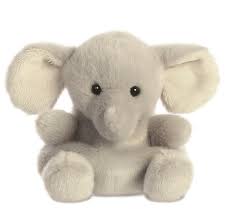 Stomps the Elephant Palm Pals 5" Plush Soft Toys by Aurora 0+