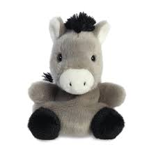 Eli the Donkey Palm Pals 5" Plush Soft Toys by Aurora 0+