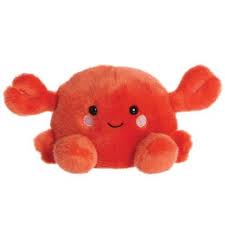 Snippy the Crab Palm Pals 5" Plush Soft Toys by Aurora 0+