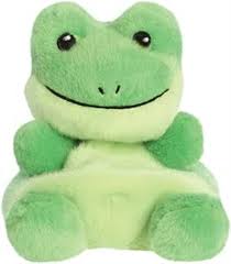 Ribbits the Frog Palm Pals 5" Plush Soft Toys by Aurora 0+