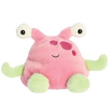 Silly the Alien Palm Pals 5" Plush Soft Toys by Aurora 0+