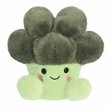 Luigi the Broccoli Palm Pals 5" Plush Soft Toys by Aurora 0+