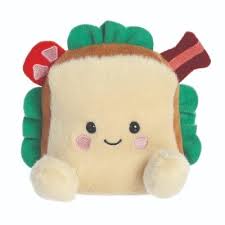 Tomas the BLT Palm Pals 5" Plush Soft Toys by Aurora 0+