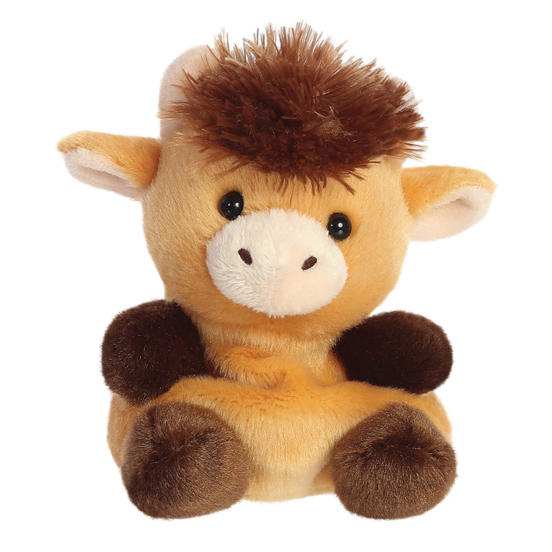 Hubert the Highland Cow Palm Pals 5" Plush Soft Toys by Aurora 0+