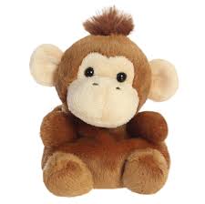 Boomer Monkey Palm Pals 5" Plush Soft Toys by Aurora 0+