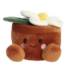 Junie the Daisy Palm Pals 5" Plush Soft Toys by Aurora 0+