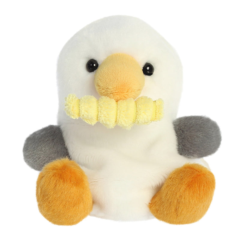 Buoy the Seagull with Fry Palm Pals 5" Plush Soft Toys by Aurora 0+
