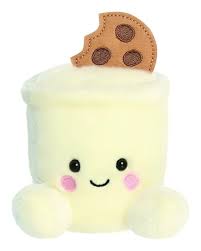 Duncan the Milk & Cookies Palm Pals 5" Plush Soft Toys by Aurora 0+
