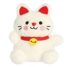 Kota the Lucky Cat Palm Pals 5" Plush Soft Toys by Aurora 0+