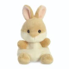Ella the Bunny Palm Pals 5" Plush Soft Toys by Aurora 0+