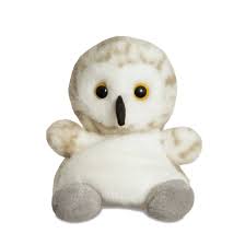 Snowflake Snowy Owl Palm Pals 5" Plush Soft Toys by Aurora 0+
