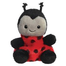 Lil Spots Ladybird Palm Pals 5" Plush Soft Toys by Aurora 0+