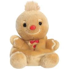 Gino the Gingerbread Palm Pals 5" Plush Soft Toys by Aurora 0+