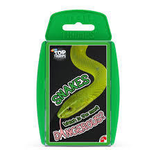 Top Trumps Snakes Card Game