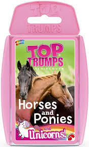Top Trumps Horses, Ponies and Unicorns Card Game Pack