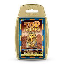 Top Trumps Ancient Egypt Tutankhamun Card Game 6+