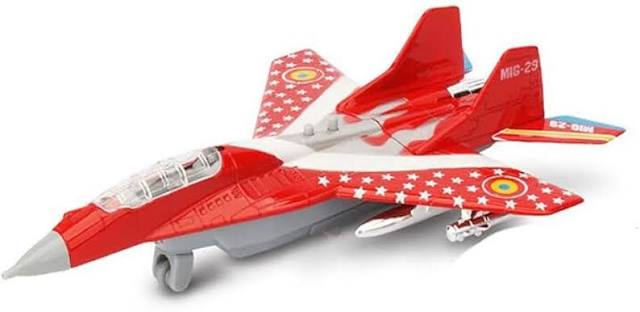 Fighter Jet with Sound Effects Toy Plane 3+