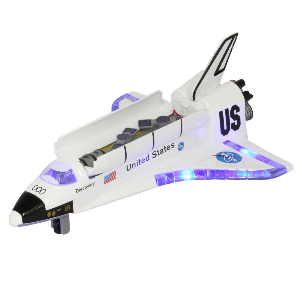 Large Opening Space Shuttle With Light & Sound 3+ Toy Vehicle