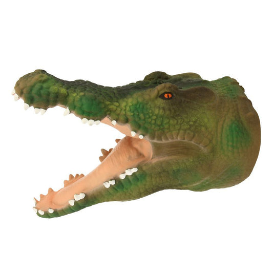Crocodile Hand Puppet By Keycraft Childrens Toys 3+