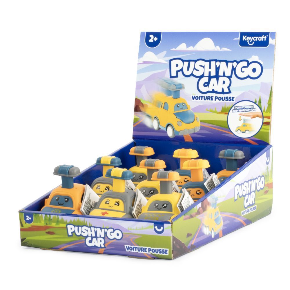Push 'N' Go Car Toy Vehicle For Children 2+