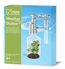NHM Weather Station Green Science Set by 4M