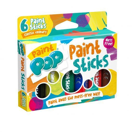 Paint Pop 6 Pack Classic Colours 3+