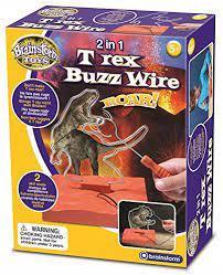 2 in 1 T Rex Buzz Wire by Brainstorm 4+
