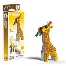 Eugy 3D Giraffe Craft Kit Model No. 009 by Brainstorm