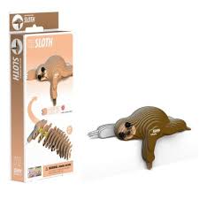 Eugy 3D Sloth Craft Kit No. 032 by Brainstorm
