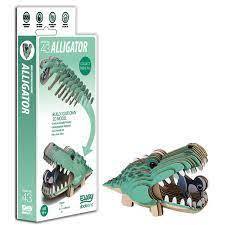 Eugy 3D Crocodile Craft Kit Model No. 29 by Brainstorm