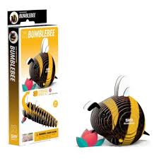 Eugy 3D Bumblebee Craft Kit Model No. 073 by Brainstorm
