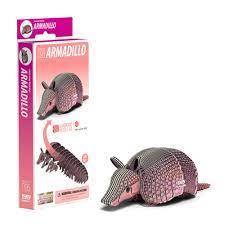 Eugy 3D Armadillo Craft Kit Model No. 95 by Brainstorm
