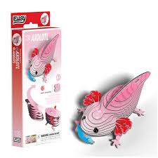 Eugy 3D Axolotl Craft Kit Model No. 139 by Brainstorm
