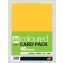 A4 Coloured Card Pack 40 Sheets 220gsm