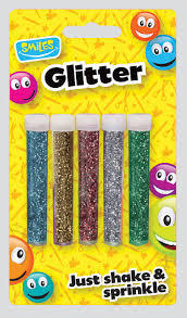 5 Glitter Tubes by Smiles