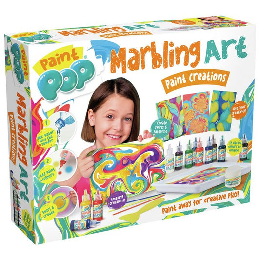 Paint Pop Paint Marbling Set (12 paints) 5+