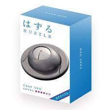 Huzzle Cast UFO Metal Puzzle Level 4, Brain Teaser 8+